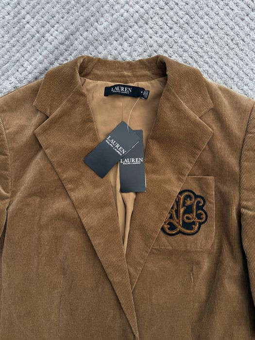Polo Ralph Lauren Woman Bullion Corduroy Blazer Black Label піджак