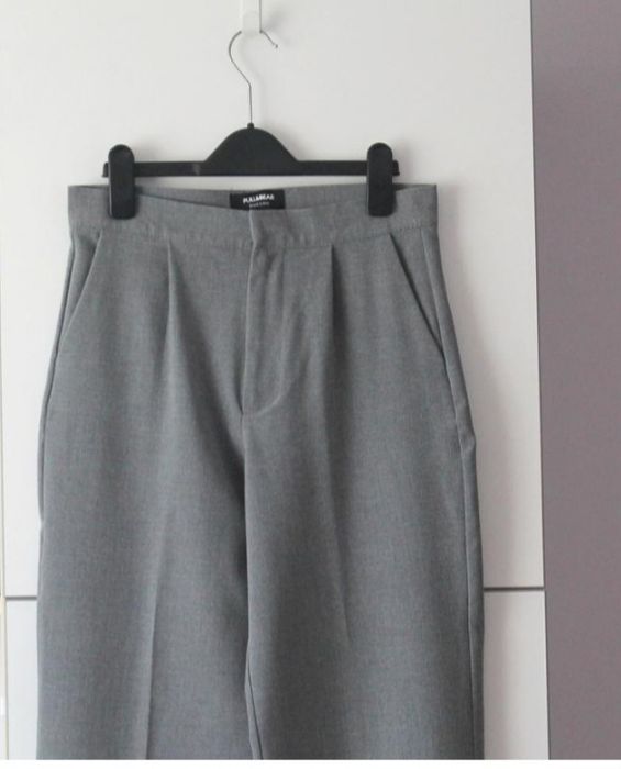 Продам прямі сірі брюки р.S