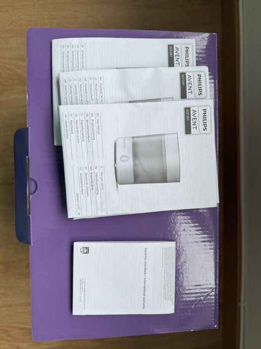 Esterilizador de biberons philips avent advanced