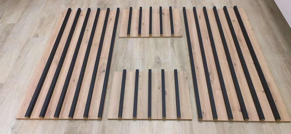 Lamele ścienne drewniane