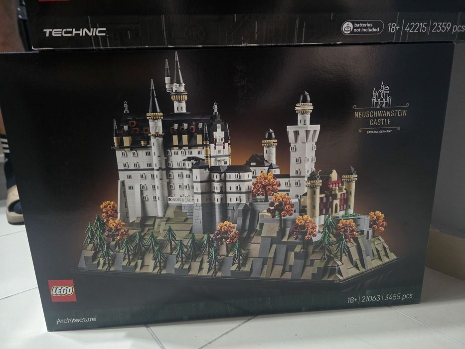 Lego Architecture 21063 Zamek Neuschwanstein