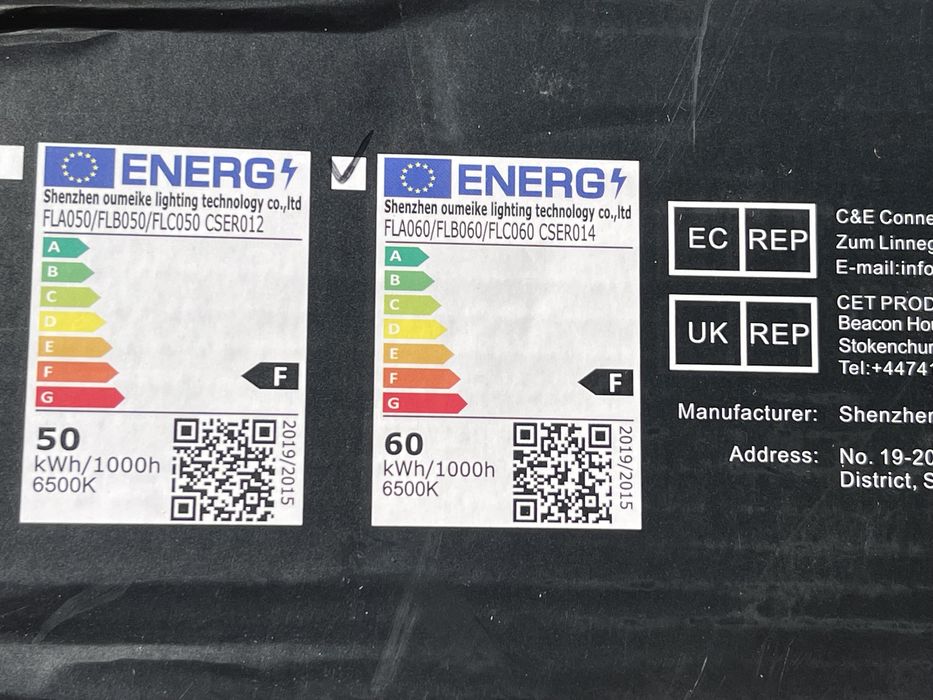 Reflektor LED 60 W, do użytku na zewnątrz