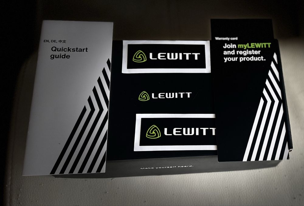 Lewitt MTP W950 plus oryginalny futerał i pudełko