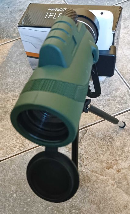 Монокуляр телескоп труба HD 80х100 Повний комплект Тренога адаптер