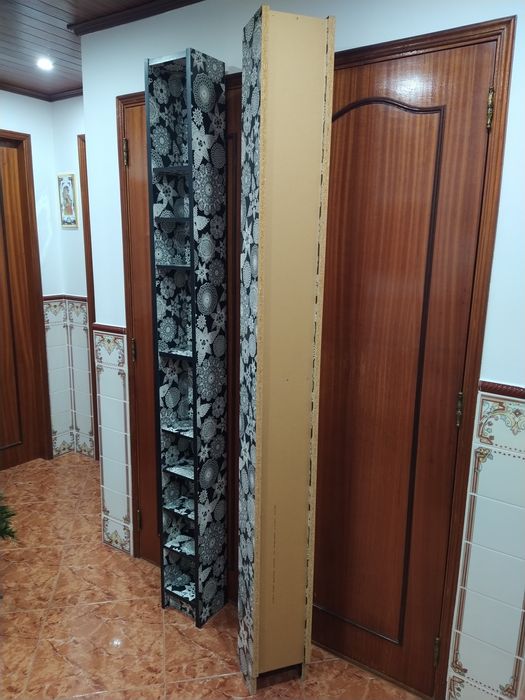 Prateleira estante torre decorativa casa quarto apartamento vivenda.