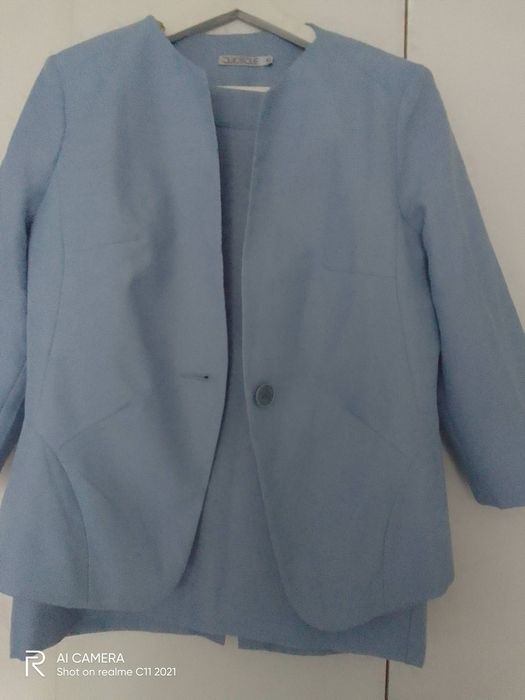 Garsonka damska niebieska