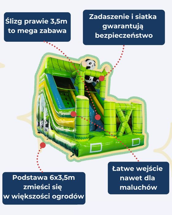 Dmuchany Świat - Wynajem Dmuchańców do Twojego Ogrodu Dmuchaniec