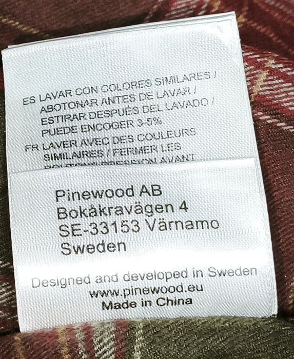 Exclusive Мужская рубаха PINEWOOD LS,байка,охота, рыбалка,58-60.