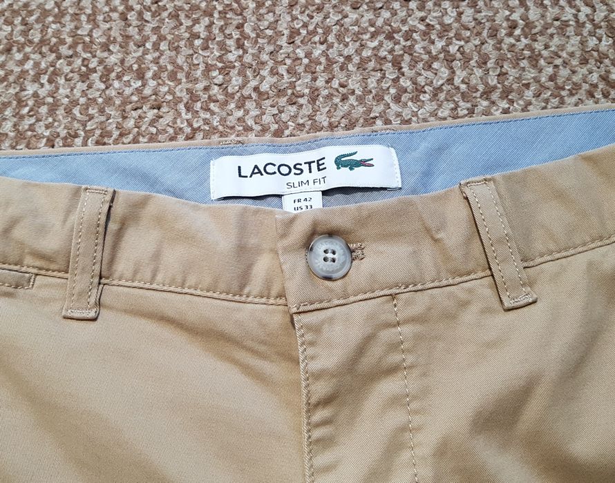 Lacoste шорти бермуди slim fit оригінал W33 M-L