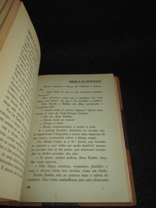 Livro Emílio e os Detectives Erich Kästner 1950