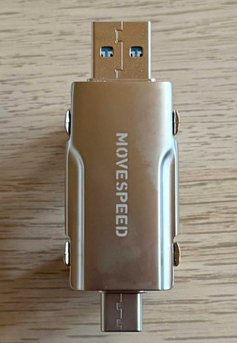 Szyfrowany pendrive SSD 512GB USB 3.2 USB-C odcisk palca