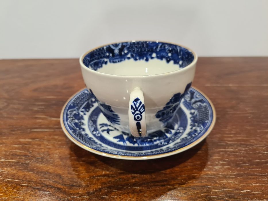 Chávenas  e torteira inglesas Burleigh ware