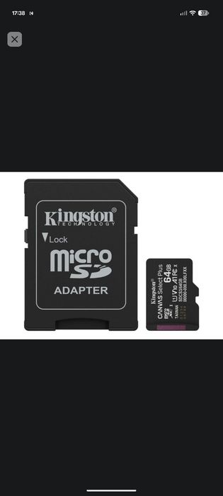 Karta 64GB microSDXC Evo Plus zapis80MB/s odczyt100MB/s bardzo s