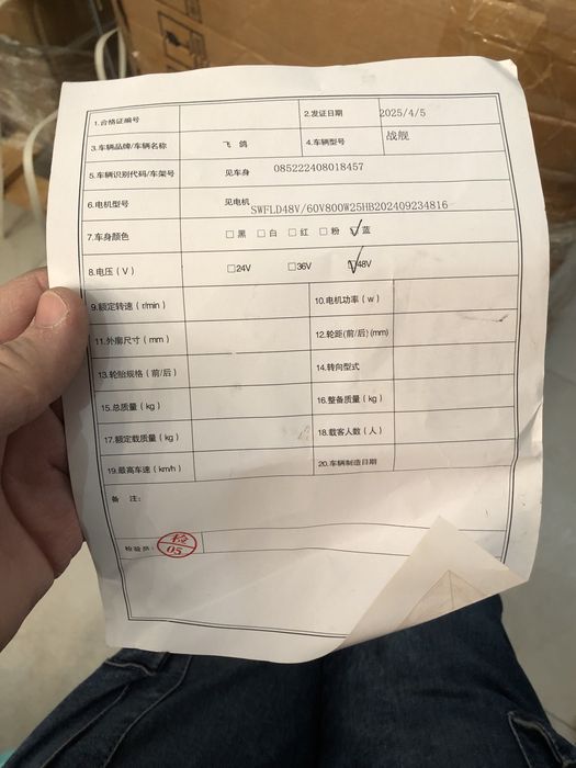 Nowy elektryczny samochodzik dla seniora