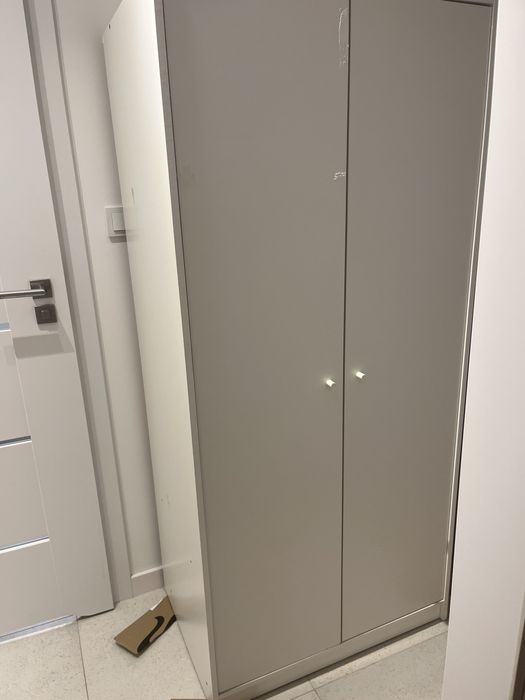 !! Pilne !! KLEPPSTAD szafa dwudrzwiowa biala IKEA
