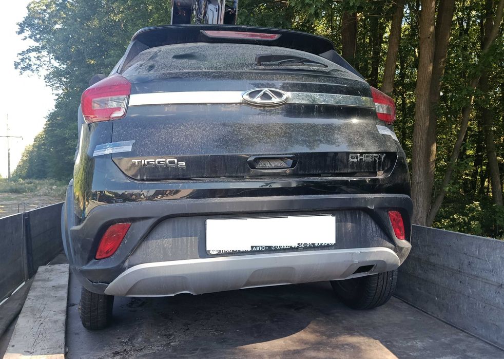 Бампер задній Chery Tiggo 2, 2018-21