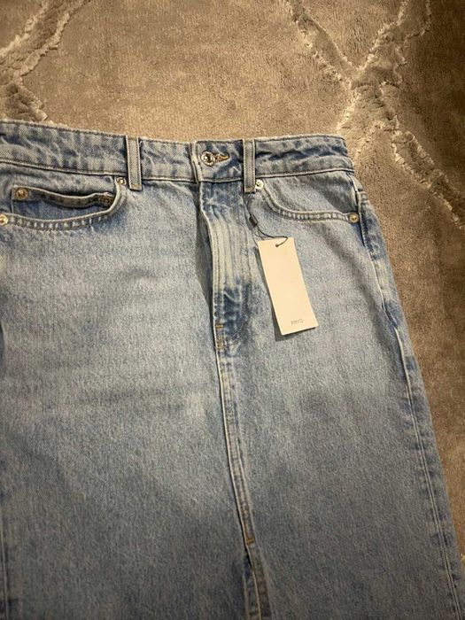 спідниця джинсова довга   mango  нова