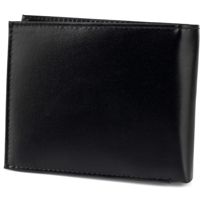 Portfel męski skórzany ARTURO 033 czarny z pudełkiem prezent imieniny