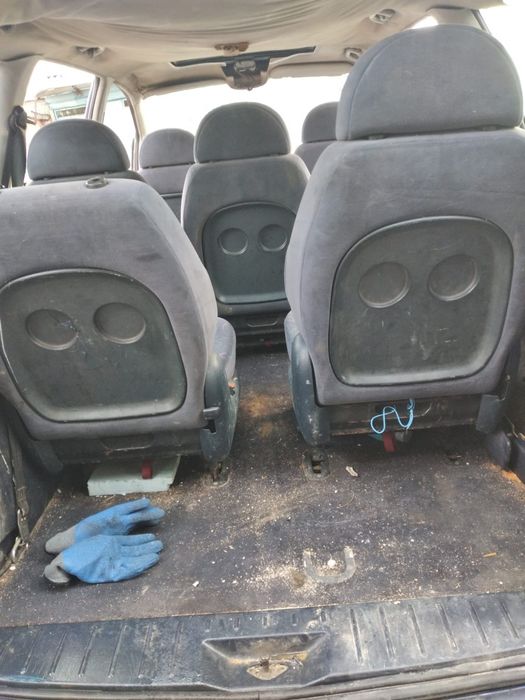 Conjunto Bancos VW SHARAN Modelo 1996 a 2000 7 Lugares  Completo