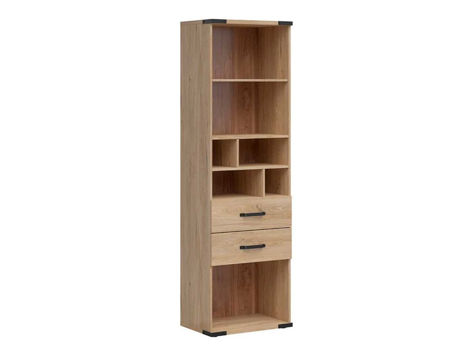Regał Szafa Biblioteczka Lara Black Red White BRW Jesion Belarus biurowy domowy OUTLET