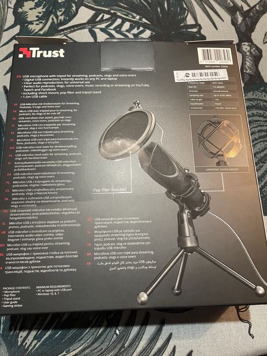 Mikrofon ze statywem -GXT 232 Mantis