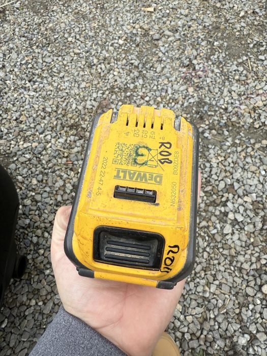 Bateria dewalt akumulator flexvolt 54v 18v 5ah xr 6ah nie (9ah, 12ah)