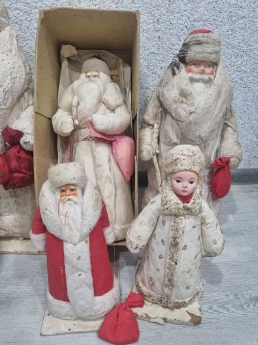 Деды морозы ватные