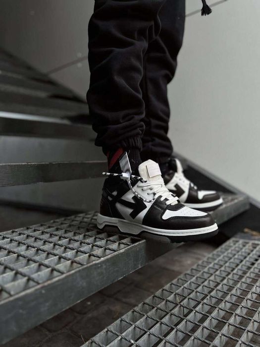 Кросівки Off-White Out of Office Premium Black/White