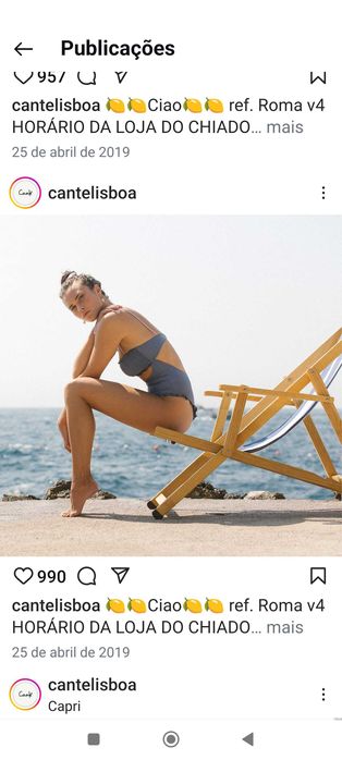 Fato de banho Cante L