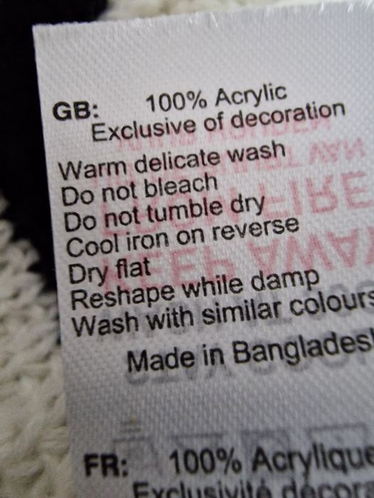 Golf ecru,paski"New Look".