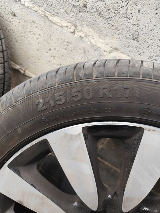 koła r17 z oponami rozstaw 5*114.3