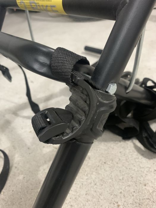 Suporte 2 bicicletas para roda traseira