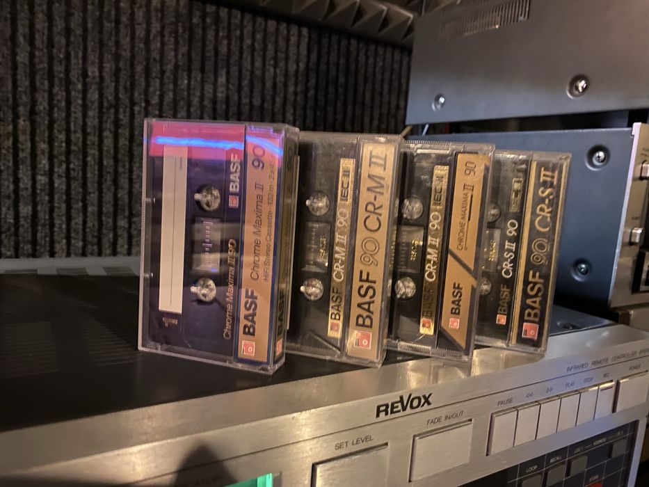 Kasety Basf Chrome Maxima 90 italo Disco Mega Hits, Mega Mix