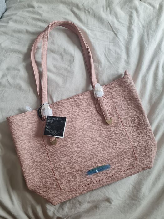Torebka shopper Wittchen kolekcja Young brudny róż