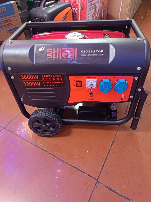 Генератор Shizai 3800газ-бензин медь