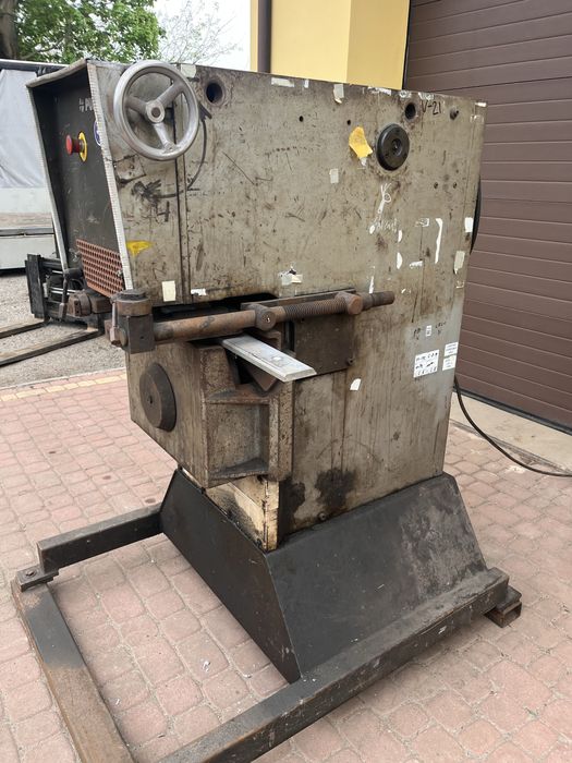 Fazowarka, ukosowarka stacjonarna do blach PULLMAX X 90
