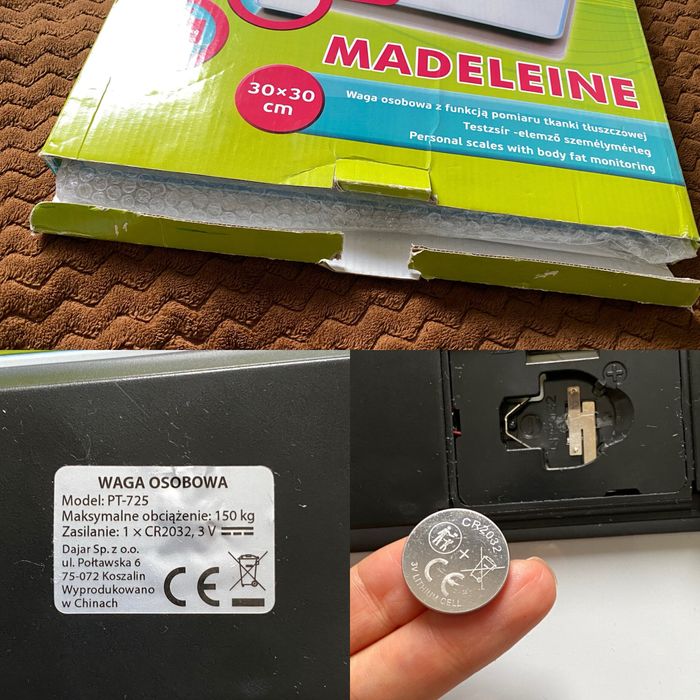 Waga łazienkowa Jotta Madeleine PT-725