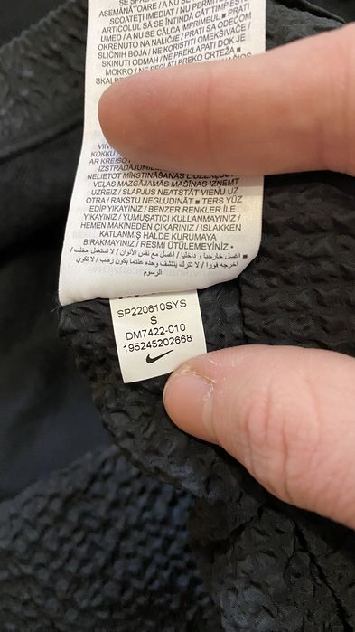 Жіноча кофта Nike icon woven pullover (DM7422-010) S/M/L