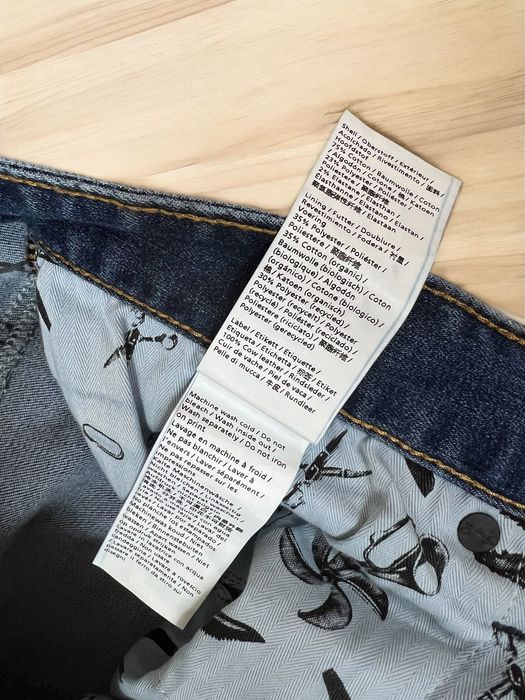 Denham Ridge roz. W32 L32 męskie dżinsy straight fit