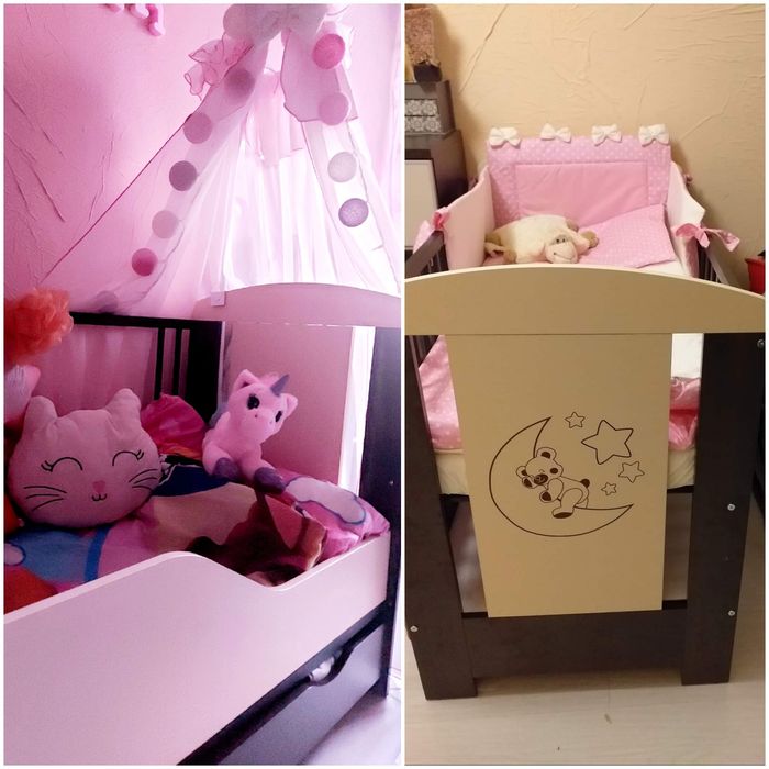 Łóżeczko/łóżko /baldachim