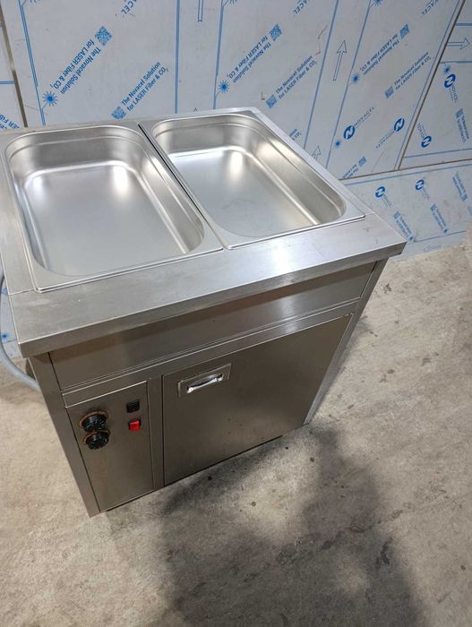 Banho maria / estufa para 2 containers