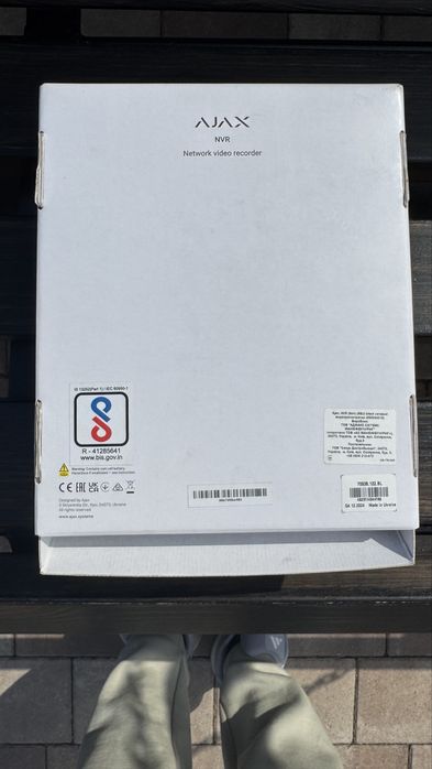 Ajax NVR 8-канальний.