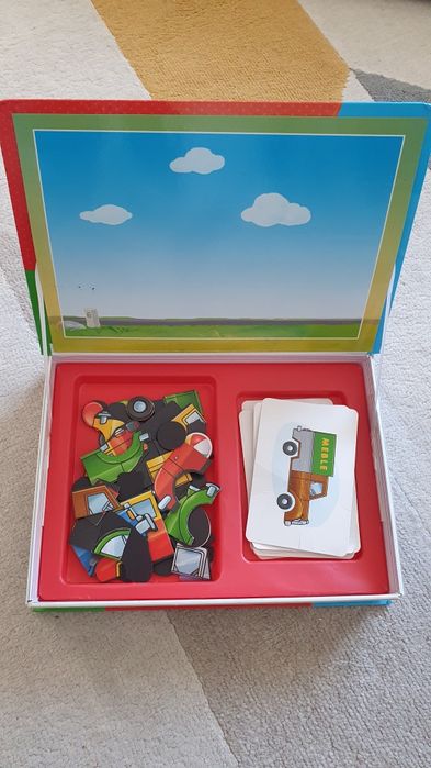 Puzzle magnetyczne samochody Alexander zabawki