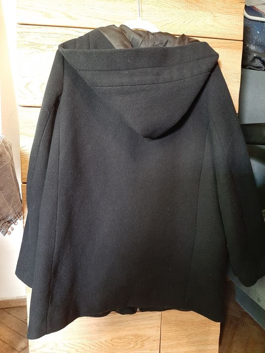 Mango płaszcz Audrey S wełna