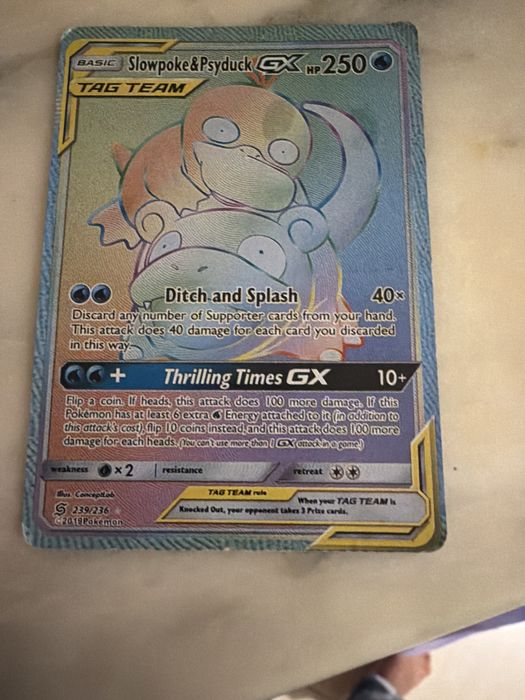 Pokémon card rara
