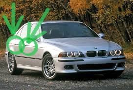 BMW E39 ручка дверей правая