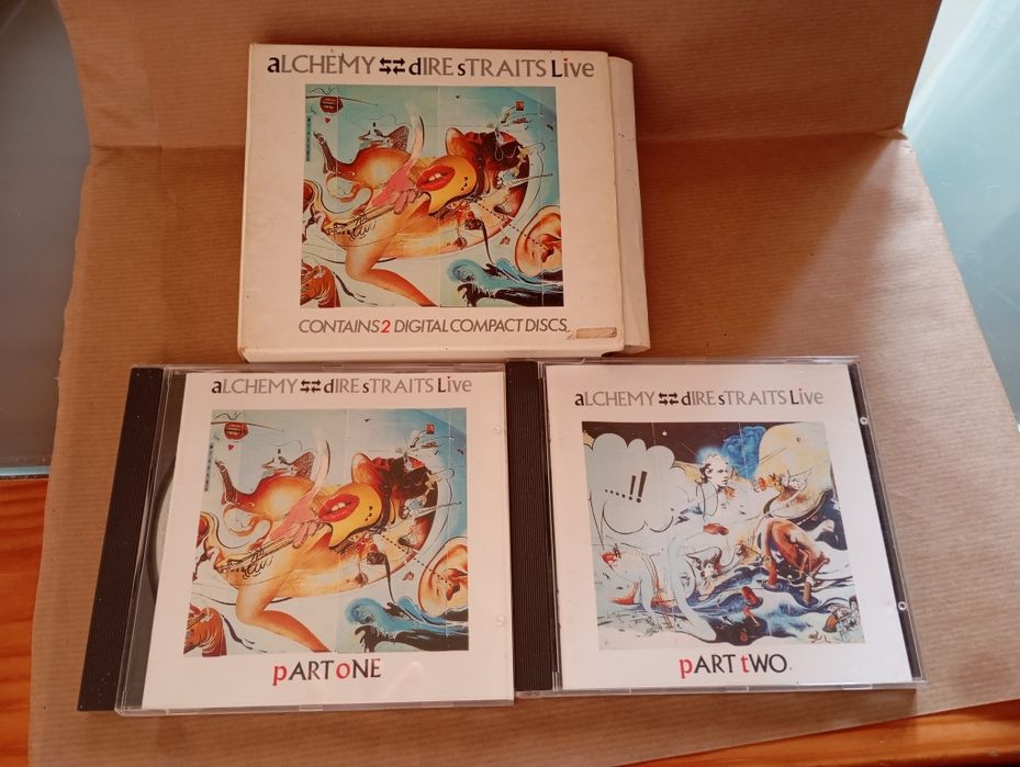 CD' s Pink Floyd / Dire Straits / Nirvana