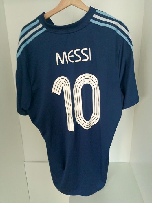 Koszulka Piłkarska Argentyna MESSI 10 Adidas Wyjazdowa MŚ 2018