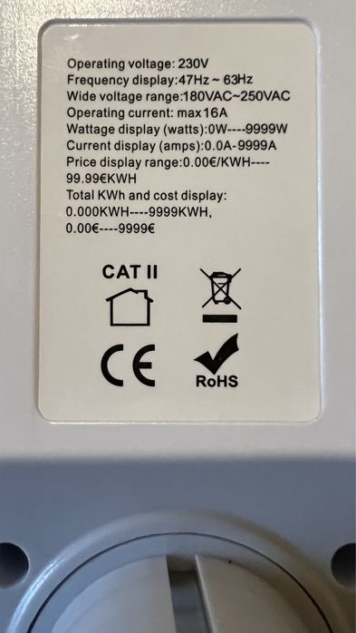 В наявності!!! Ваттметр Vaileal