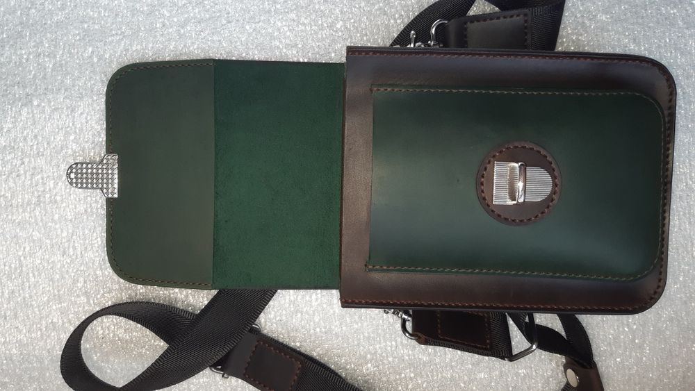 Сумка из натуральной кожи.Ручная работа.